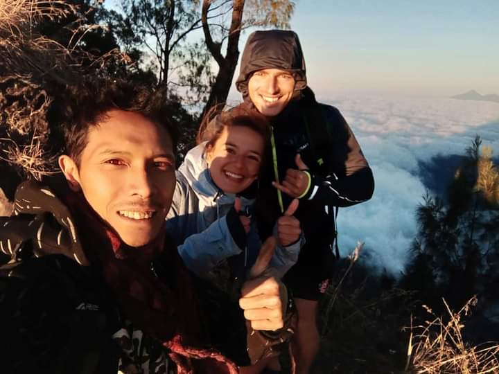 Mount Abang sunrise trekking Bali